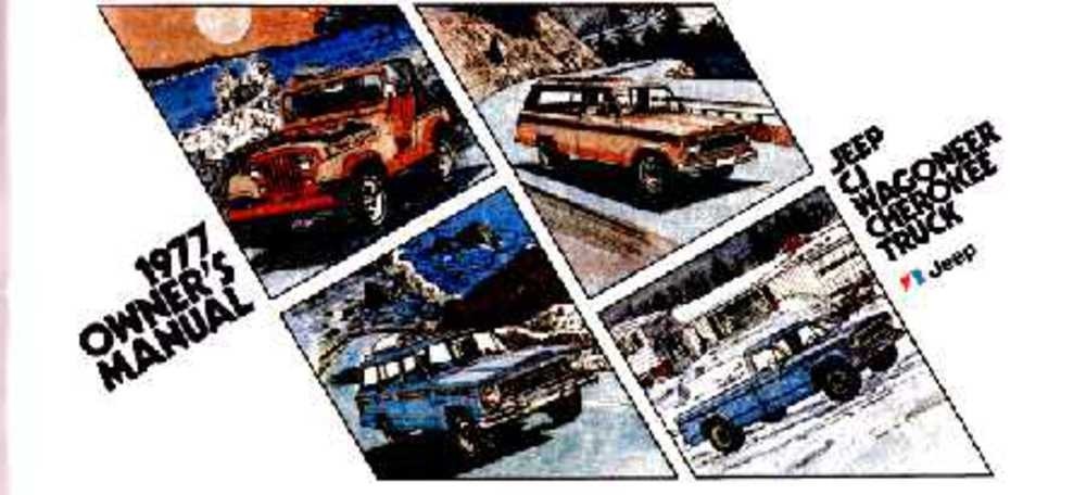 1978 Jeep Technical Service Manual (3 Volumes) - OEM
