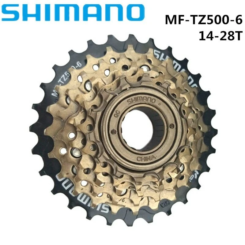 Shimano Tourney MF-TZ500 6 / 7 Speed 14-28T / 14-34T Freewheel - Image 2 of 2