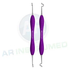 Orthodontic Twirl-On Ligature Applicator for Elastic Bands Dental Silicone Tools