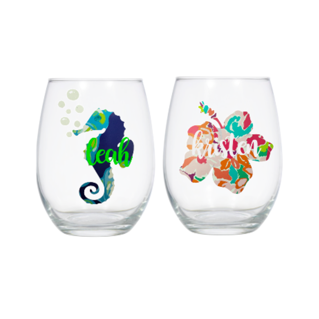 NEW ~ Wine Glasses For Summer NEW ~ Wine Glasses For Summer