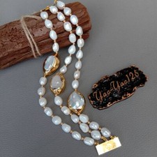 Echte Natürliche 9-10 Mm Weiße Südsee Barock Keshi Edison