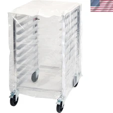 Professional-Grade Clear Cover for 10-Tier Sheet Pan Rack - No Assembly Needed