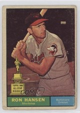 1961 Topps Ron Hansen #240 0ha3