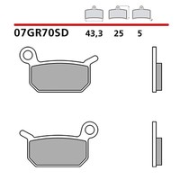 Brembo VORDERRADBREMSBELAGE-KIT Fur Ktm Sx Factory Ed. 50 21-21-COD. 07GR70SD
