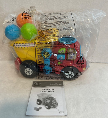 VTech Drop and Go Dump Truck, Yellow
