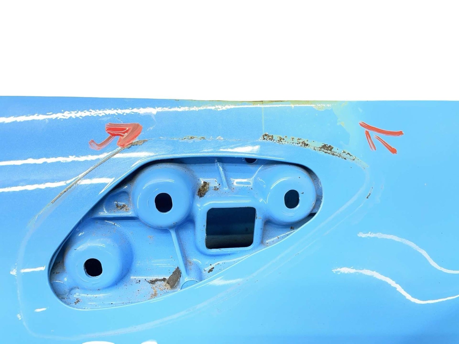 Lamborghini Huracan Front Right Door framework Blue