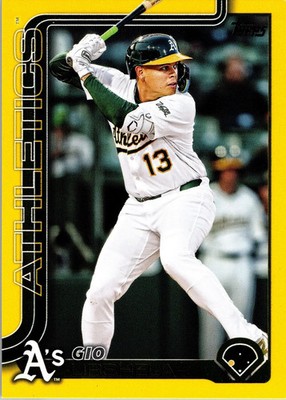 2025 Topps Update Series - Gio Urshela #US23 Yellow Border CVS Blister