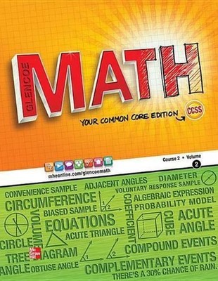 Glencoe Math, Course 2, Student Edition, Volume 2 by McGraw Hill (English) Paper