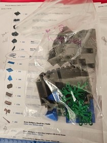 Vintage LEGO Castle 6078 Royal Drawbridge Complete -NO BOX  Printed Instructions