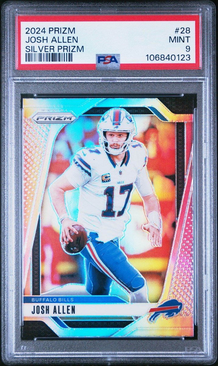 2024 PANINI PRIZM SILVER PRIZM #28 JOSH ALLEN PSA 9 | eBay 2024 PANINI PRIZM SILVER PRIZM #28 JOSH ALLEN PSA 9 | eBay