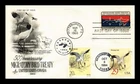 US COVER MIGRATORY BIRD TREATY WHOOPING CRANES FDC TIME TRAVEL JOINT ISSUE COMBO