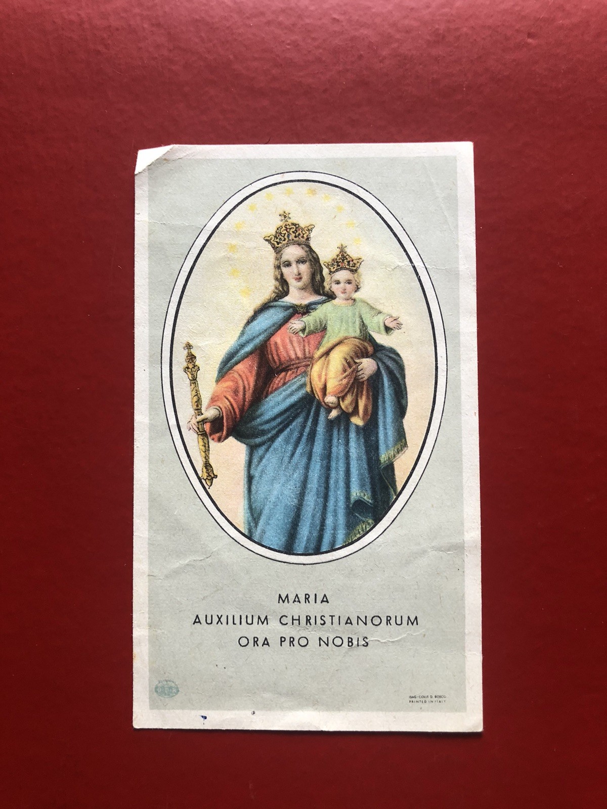 Santino, Maria Auxilium Christianorum (Madonna), Edizioni O-D-B Torino