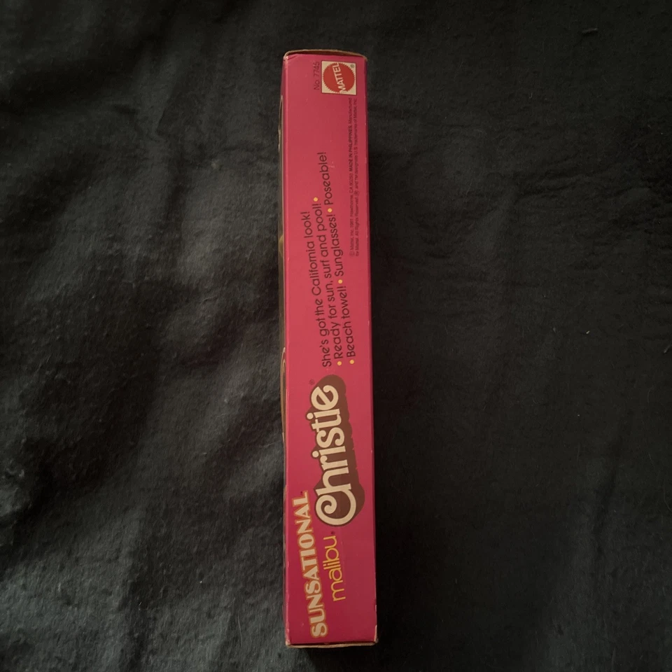 Muñeca Barbie Mattel Sunsational Malibu Christie 1981 (7745) NRFB RARA encontrar Foto 2 de 4