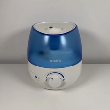 Vicks Mini Cool Mist Ultrasonic Humidifier VUL525 compact, quiet, little used