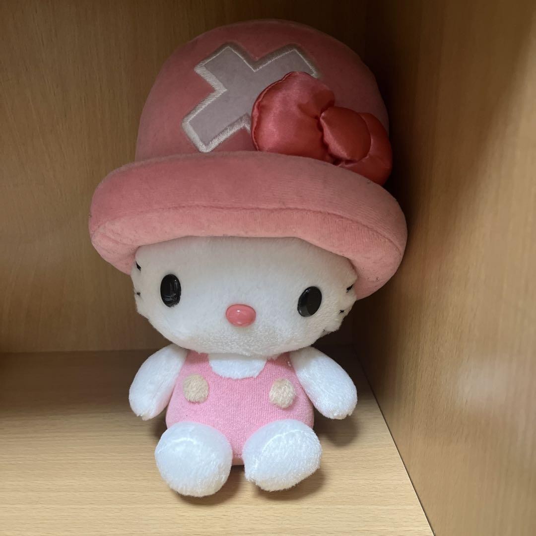 One Piece x Hello Kitty Plush Tony Tony Chopper Sanrio Used F/S | eBay