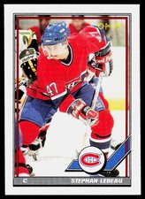 1991-92 O-Pee-Chee Stephan Lebeau #135 Montreal Canadiens