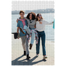 1000pcs Personalized Wooden Jigsaw Puzzle 19.7x29.5 Inches Vertical Custom Photo