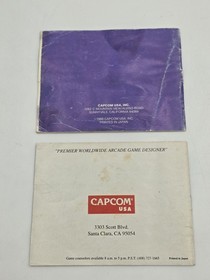 Nintendo NES Disney The Little Mermaid / Mickey Mousecapade Instruction Manuals