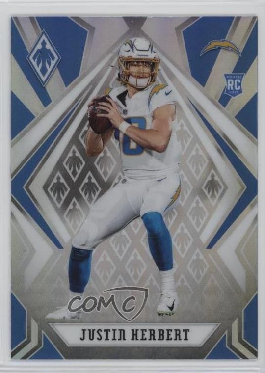 2020 Panini Phoenix Rookies Silver Justin Herbert #103 tt9