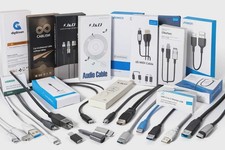 Boxed Cable Job Lot USB C Lightning HDMI TV AUX Bulk Mixed Amazon Returns UK