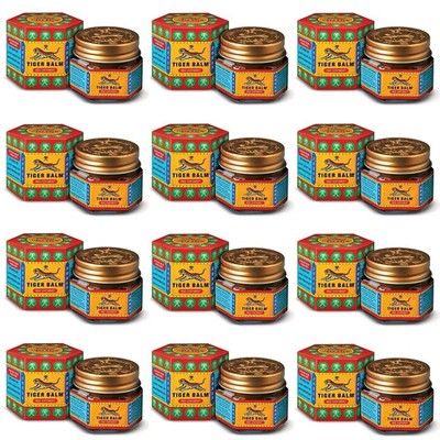 PACK OF 6 Tiger Balm (Red) Super Strength Pain Relief Ointment - 9 ml