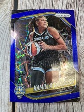 2025 Panini Prizm Blue Prizm Kamilla Cardoso #89 Chicago Sky WNBA Card