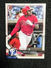 CORNELIUS RANDOLPH 2018 Bowman Baseball QTY #BP30 Philadelphia Phillies