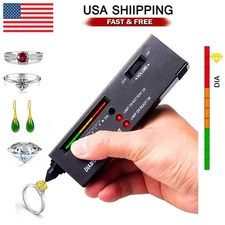 High Accuracy Portable Diamond Tester Pen Gemstone Selector Jeweler Testing Tool