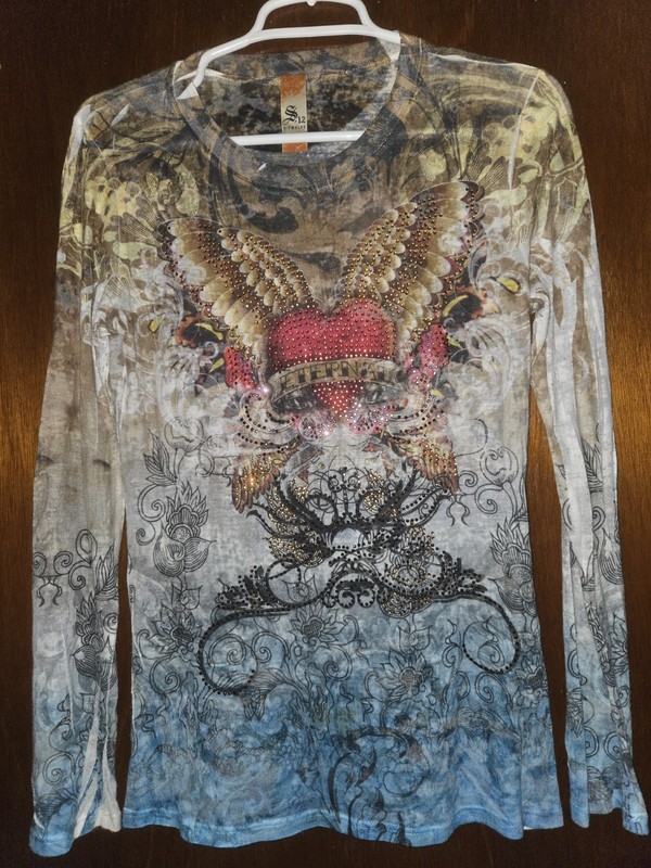 S-Twelve Long Sleeve "Eternal" Top (L)
