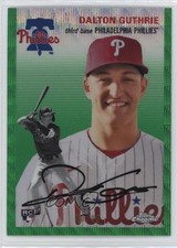 2023 Chrome Platinum Anniversary Green Wave Refractor /99 Dalton Guthrie 6k2
