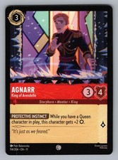 AGNARR - KING OF ARENDELLE 114/204 C LORCANA NM 11 BALANOVSKY]':