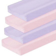 Changing Pad Cover For Girls 4 Pack Baby Fitted Changing Table Cover Sheets Soft