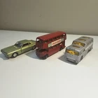Lot of 3 Matchbox Lesney - Mercury Cougar 62, Routemaster Bus 5, Coach 66