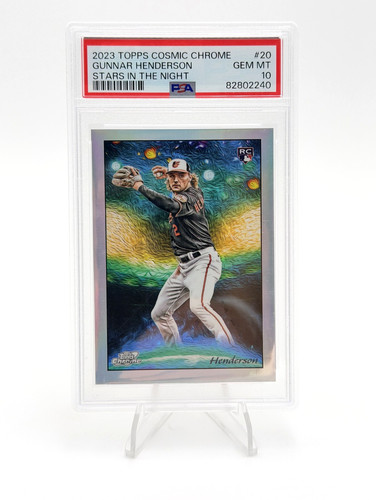 2023 Topps Cosmic Chrome - Gunnar Henderson - Stars in the Night PSA 10 -Orioles