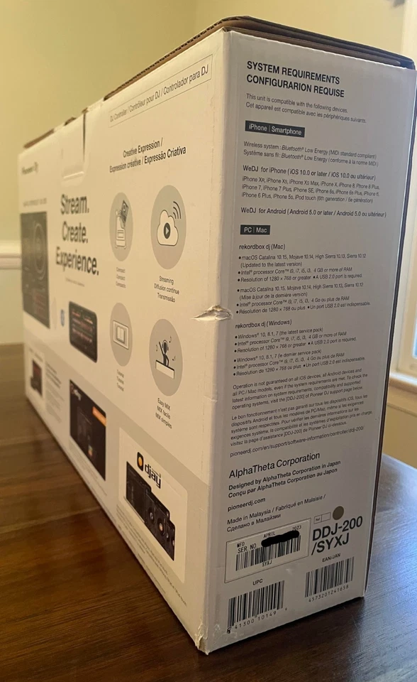 Pioneer DJ DDJ-200 2-Deck Rekordbox DJ Controller - Image 3 of 4