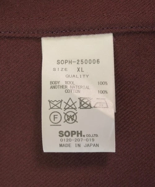 SOPHNET. Blouson Jackets Dark Red XL 2200592483078 - Image 4 of 4