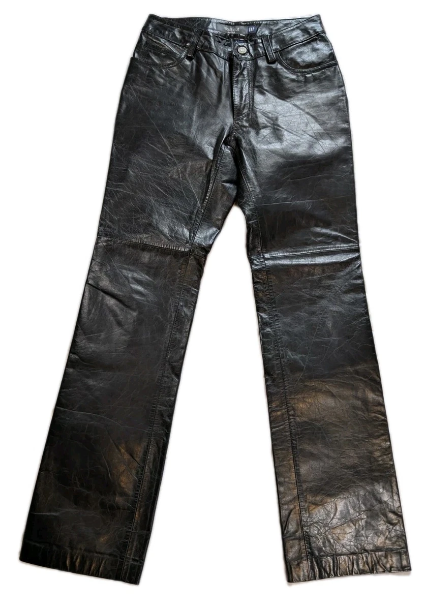 パンツ OLD GAP Leather Pants Size 30R Vintage Gap Black Leather Pants, 30x32, SOLD – KingsPIER vintage