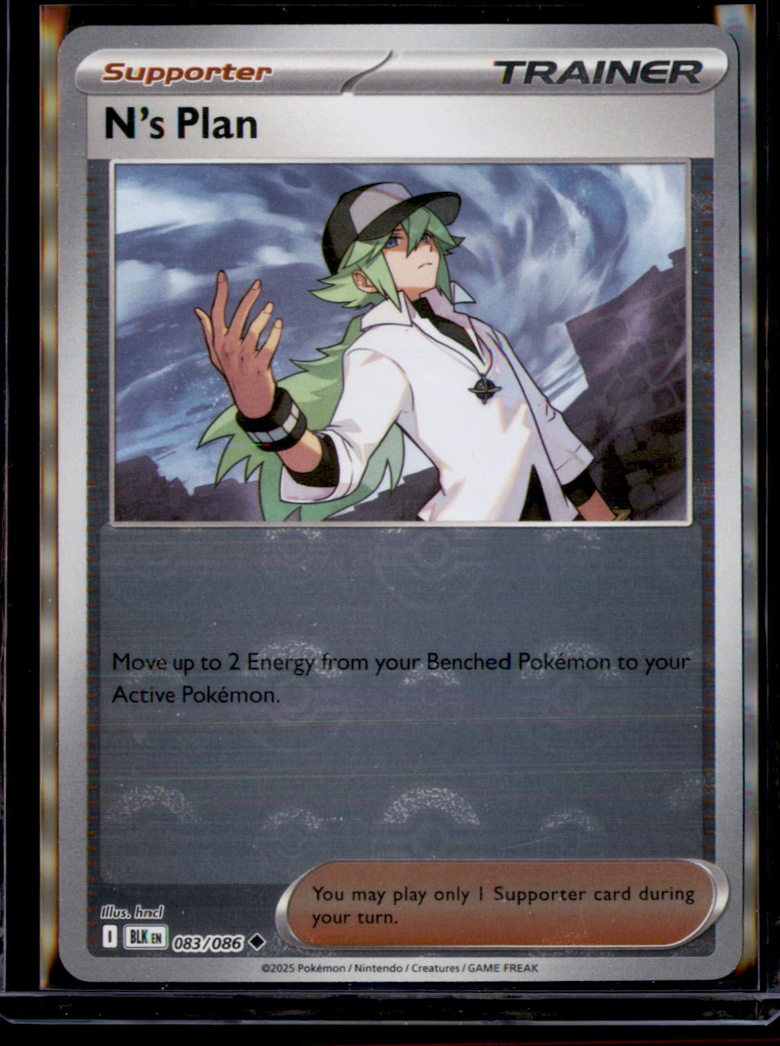 N's Plan 83/86 (Pokeball Pattern) SV: Black Bolt