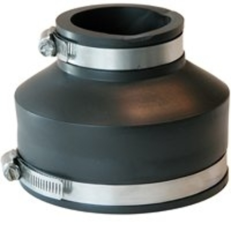 Fernco Inc. P1056-42 4-Inch by 2-Inch Stock Coupling