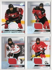 2022-23 2022 Upper Deck Team Canada Juniors Base Jersey Relics Pick from List
