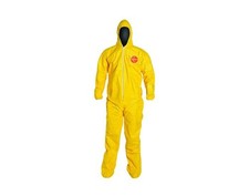 Dupont Chemical-Resistant Coveralls YL QC125SYL2X001200 - Size 2X