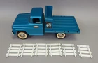 NICE TONKA FARMS c1959 FORD STAKE TRUCK TURQUOISE BLUE MOUND MINN