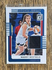 2025 Donruss WNBA Maddy Westbeld Rookie Jersey RC SKY! Card# 10