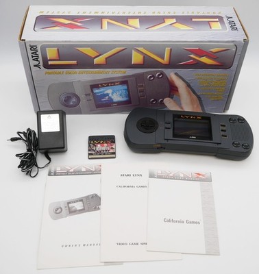 Atari Lynx Handheld Konsole in OVP boxed mit Spiel