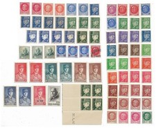 France 1941/42 - 470/473 + 494 + 505/525 + 552 - Livraison 0€ dès 5 lots groupés