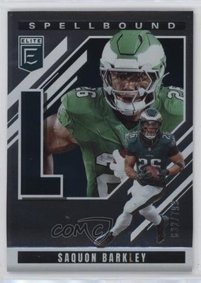 2025 Panini Donruss Elite Spellbound 632/799 Saquon Barkley #5 10p1
