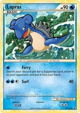 Lapras - HGSS14 - Pokemon Heart Gold Soul Silver Promo Holo NM on eBay