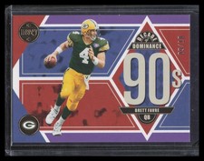 Brett Favre 2022 Panini Legacy #DD-7 Decade of Dominance Violet #/10