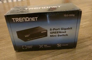 NEW! ÉVOLUTION TEG-S50g 5-Port Gigabit GREENnet Mini Commutateur