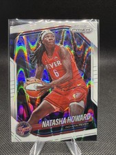 2025 Panini Prizm WNBA #54 Natasha Howard White Seismic Prizm Fever